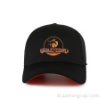 Topi bisbol cepat kering kosong dengan logo TPU